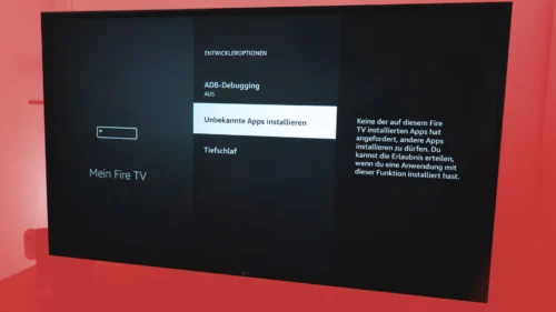 Unbekannte Apps - FIRE TV STICK Unknown Apps installieren