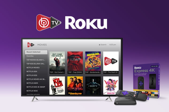 IBO Player ahora disponible en Roku